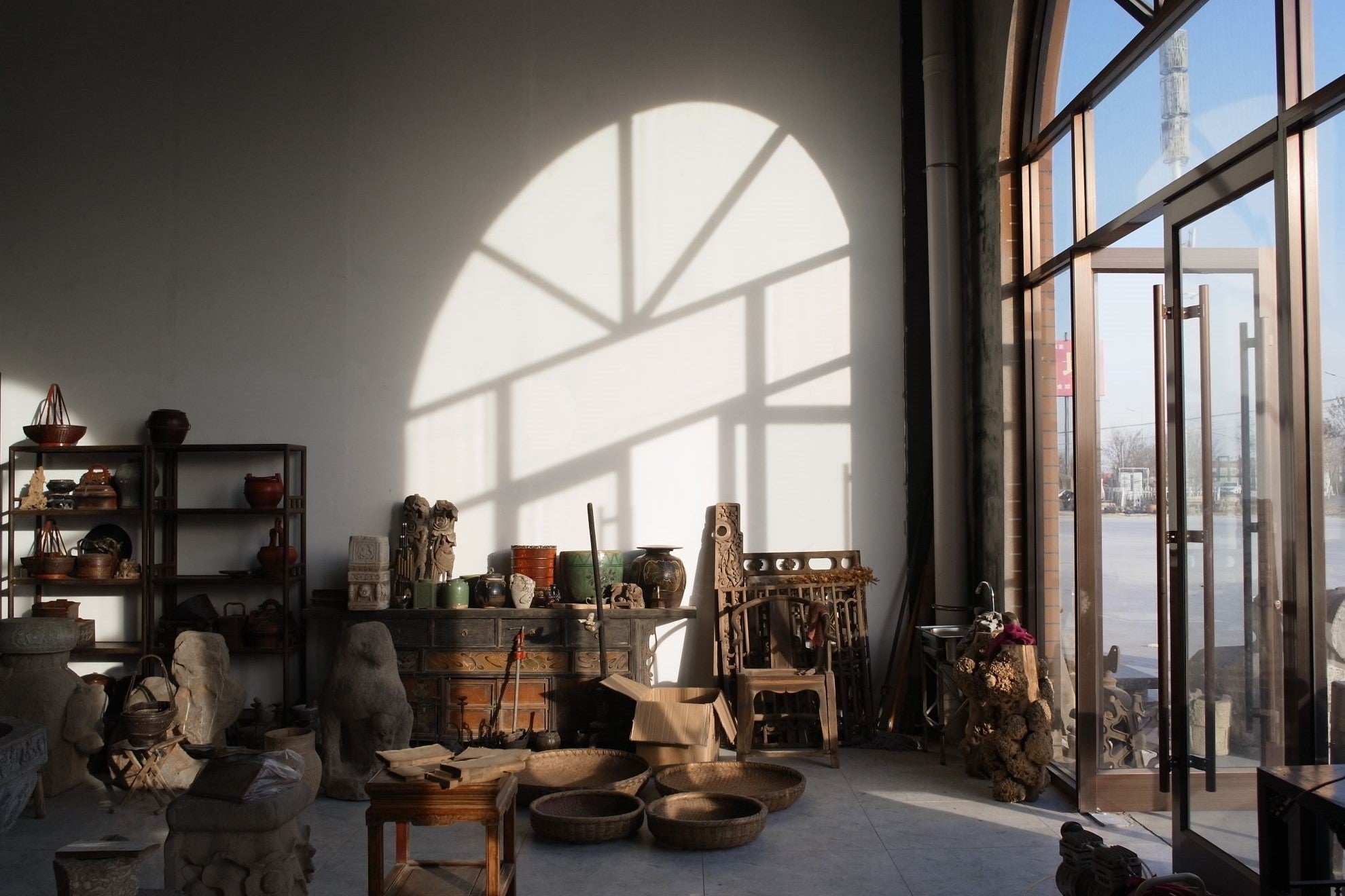 on the shore exhibition