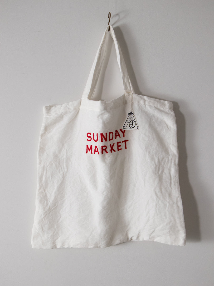 TOTE BAG A：SUNDAY MARKET