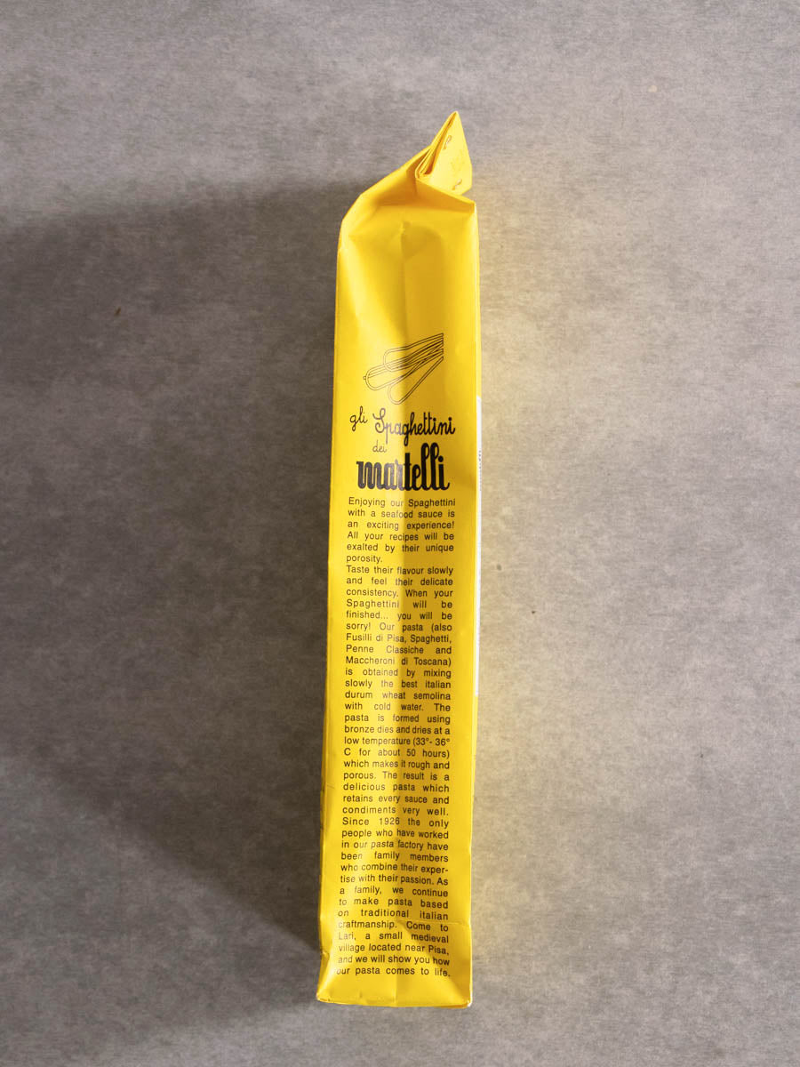 マルテッリ スパゲッティ1.6mm 500g