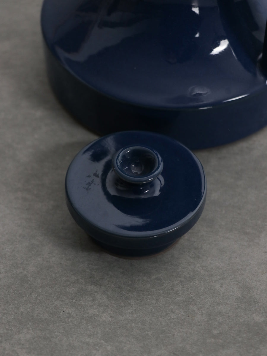 PLASCASSER DE GRASSE POTTERY ブルーのポット
