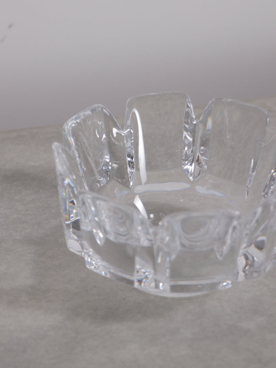 ORREFORS PRINCESS GLASS BOWL