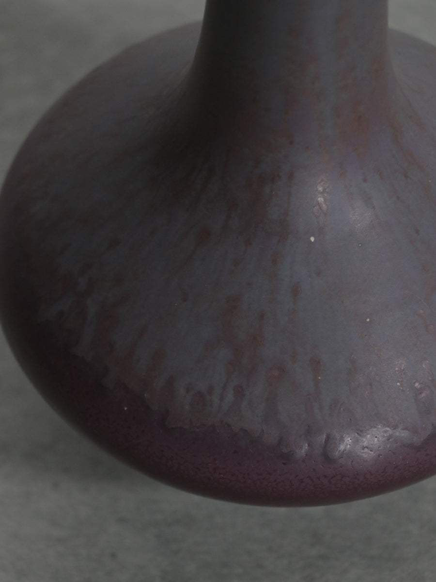Purple Glaze Flower Vase