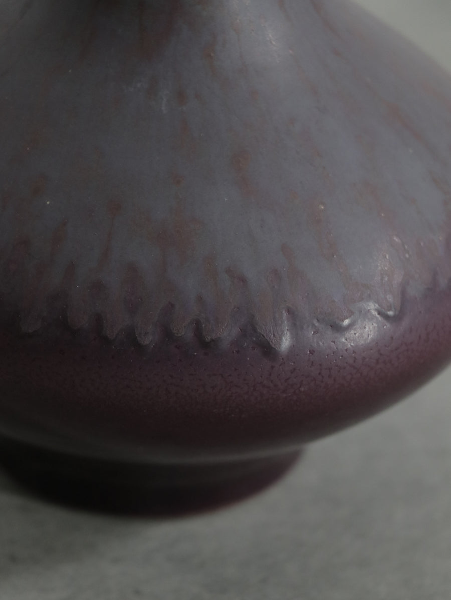 Purple Glaze Flower Vase