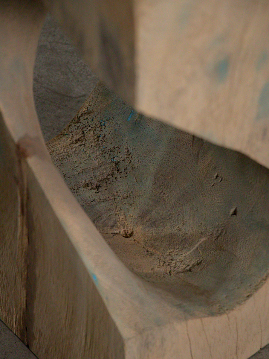 wood stool