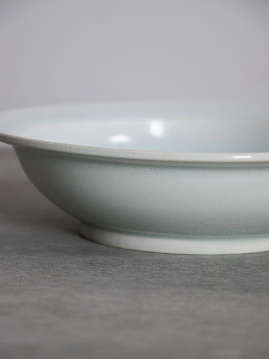 白磁帽子鉢(結晶)