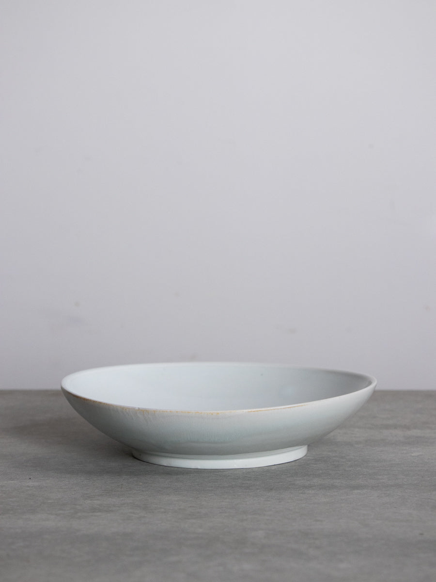 白磁七.五寸鉢(乳濁)