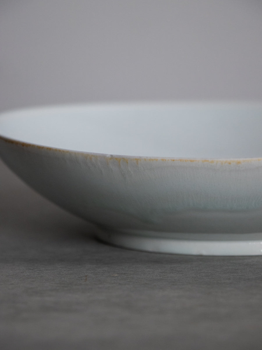 白磁七.五寸鉢(乳濁)