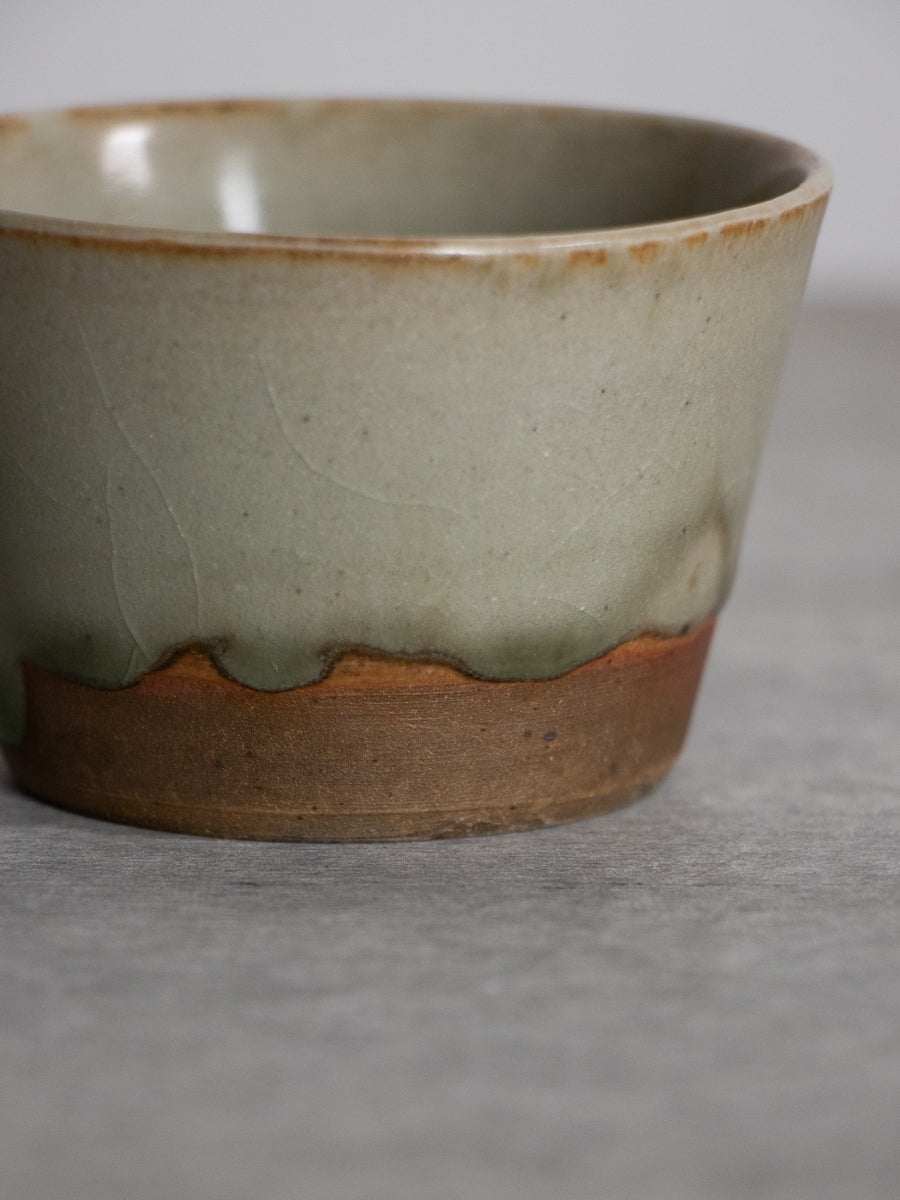 可児土灰釉そば猪口
