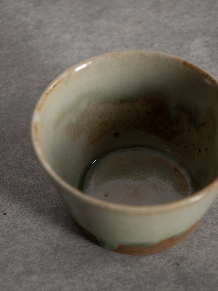 可児土灰釉そば猪口