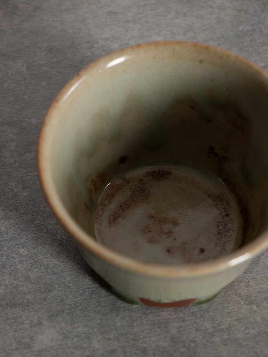 可児土灰釉そば猪口