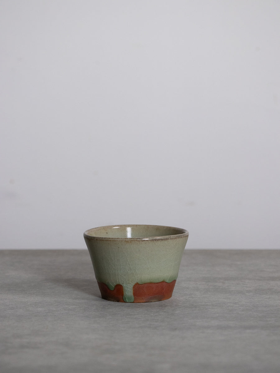 可児土灰釉そば猪口