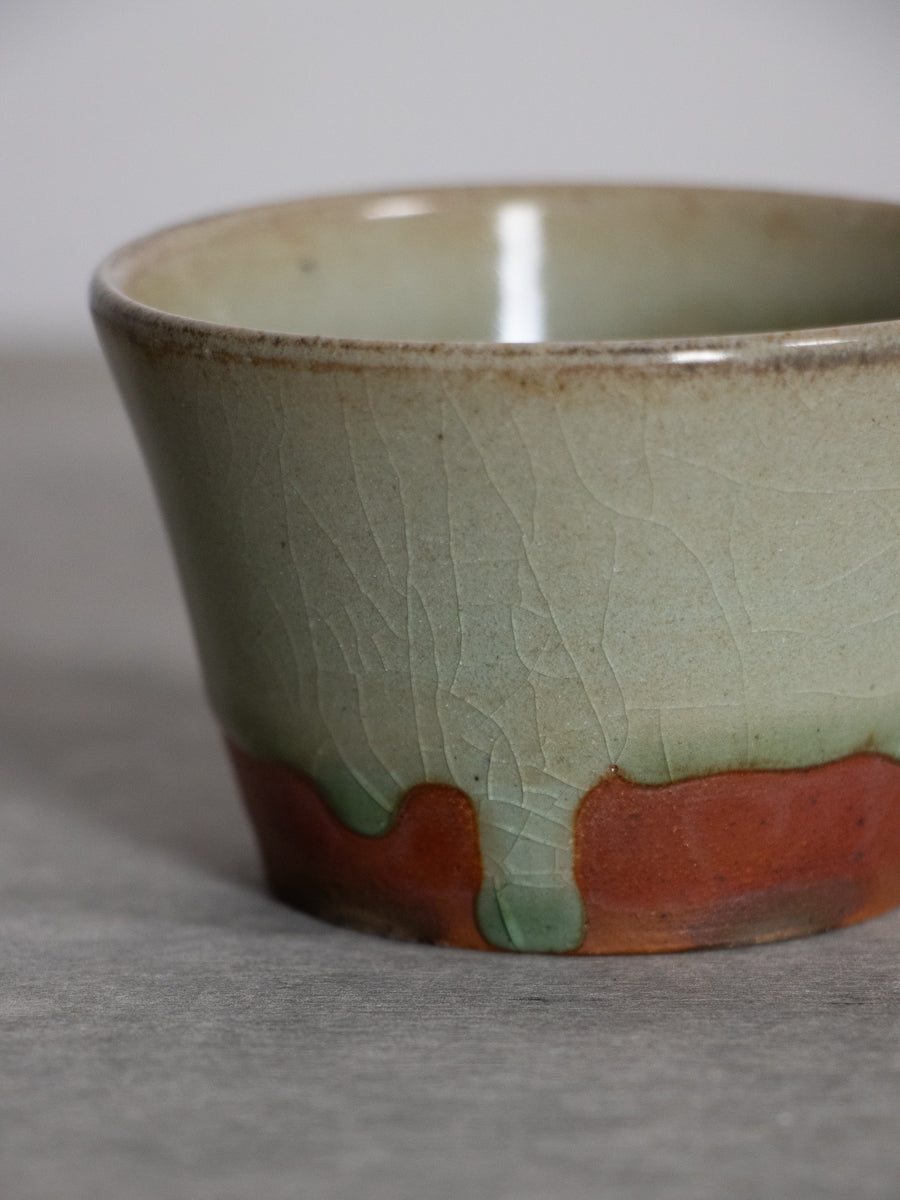 可児土灰釉そば猪口