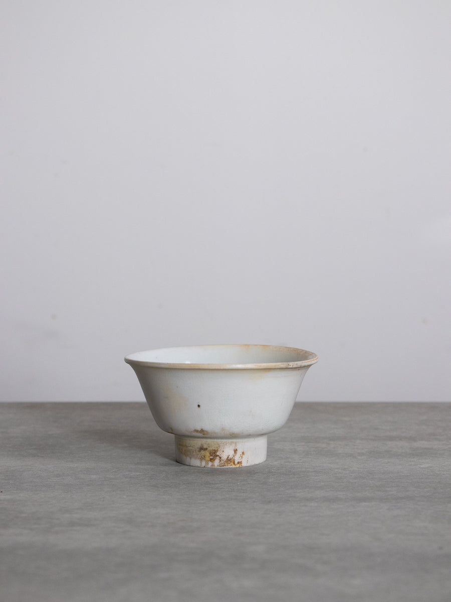 白磁端反碗(白)