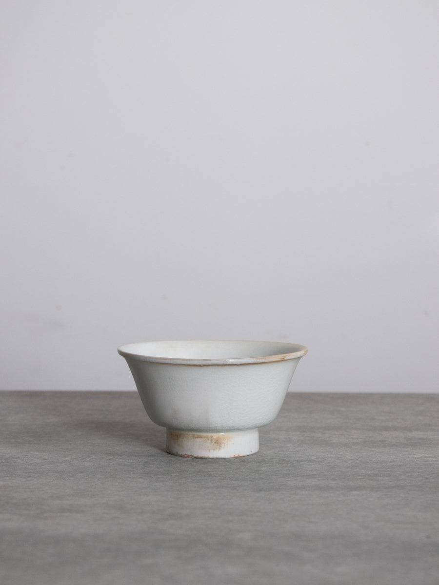 白磁端反碗(白)