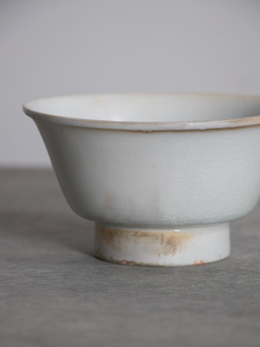 白磁端反碗(白)