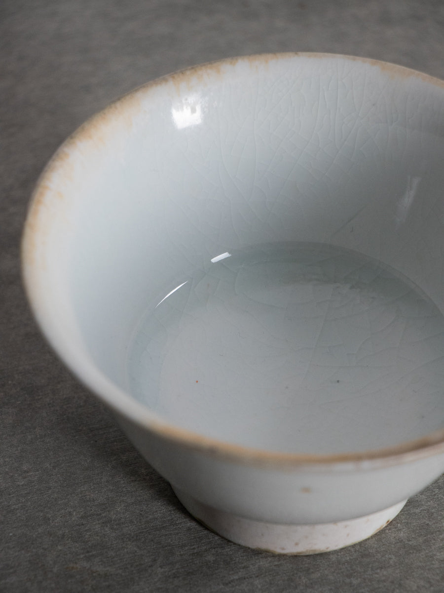 白磁端反碗(白)