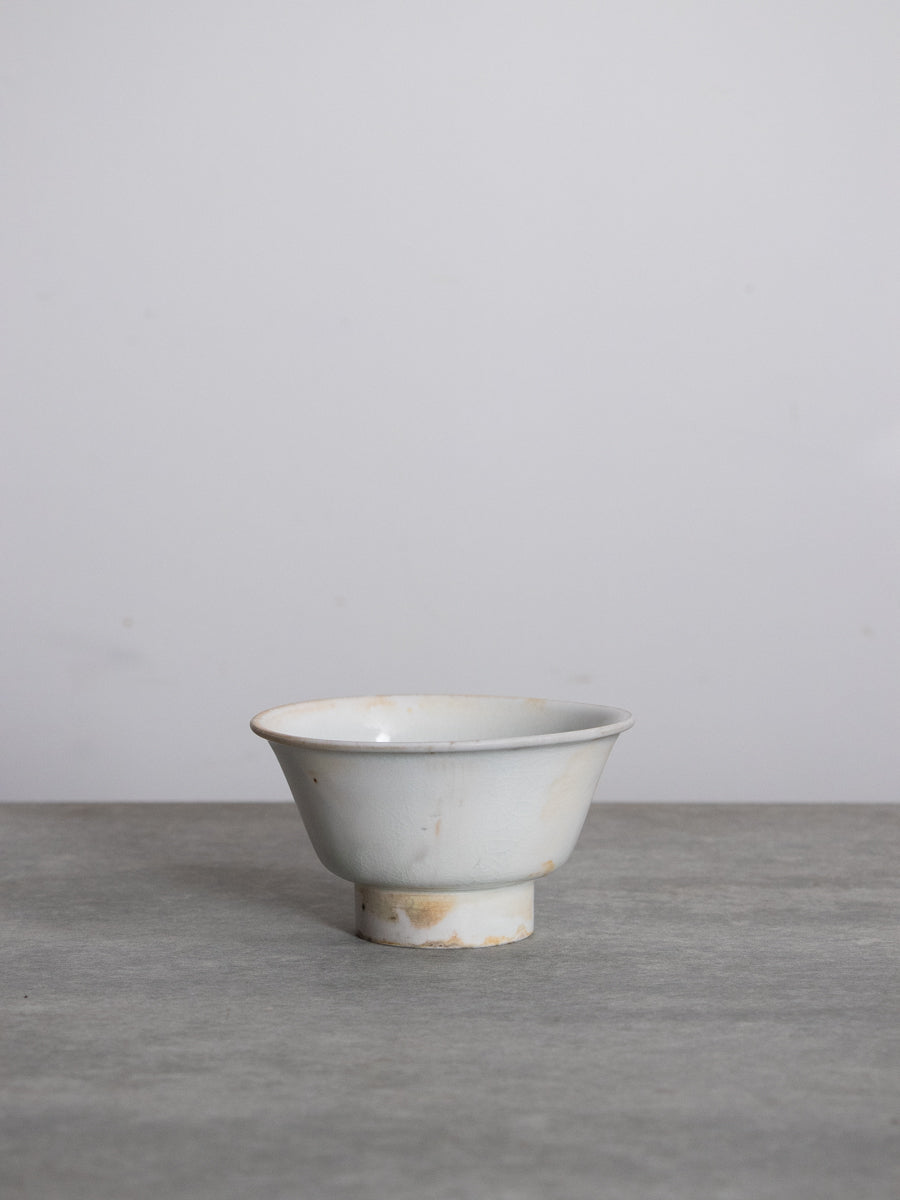 白磁端反碗(白)