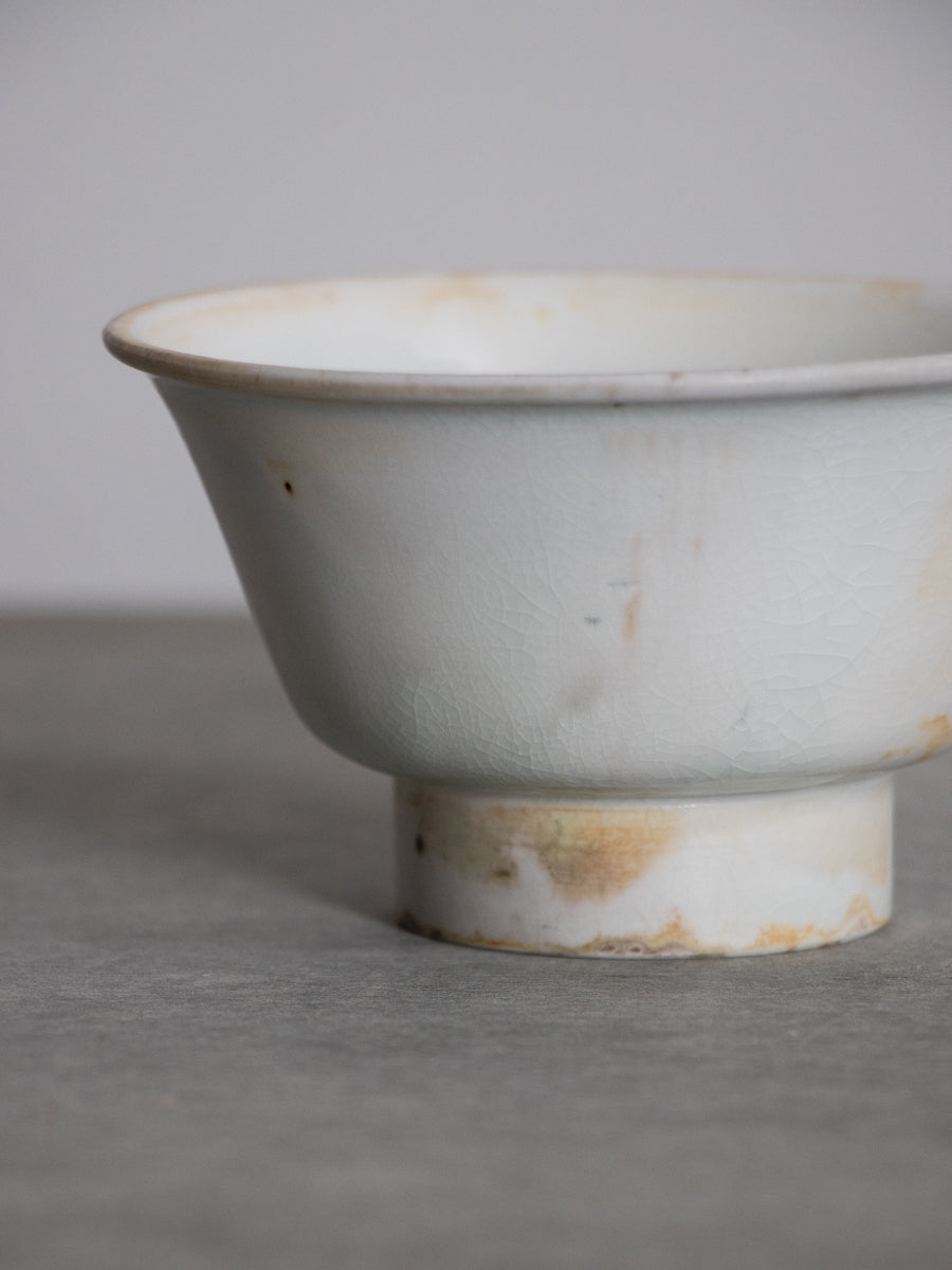 白磁端反碗(白)