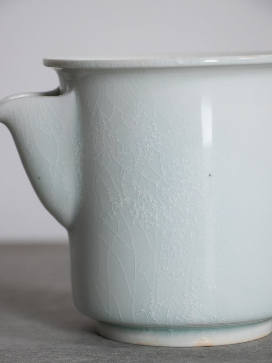 白磁コーヒー片口(結晶)