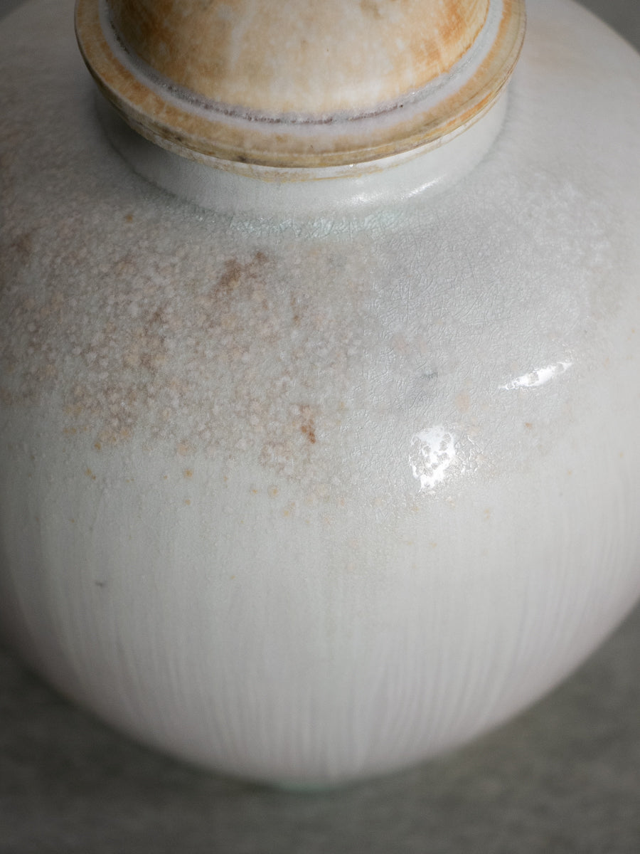 白磁有蓋万年壺_中(A)