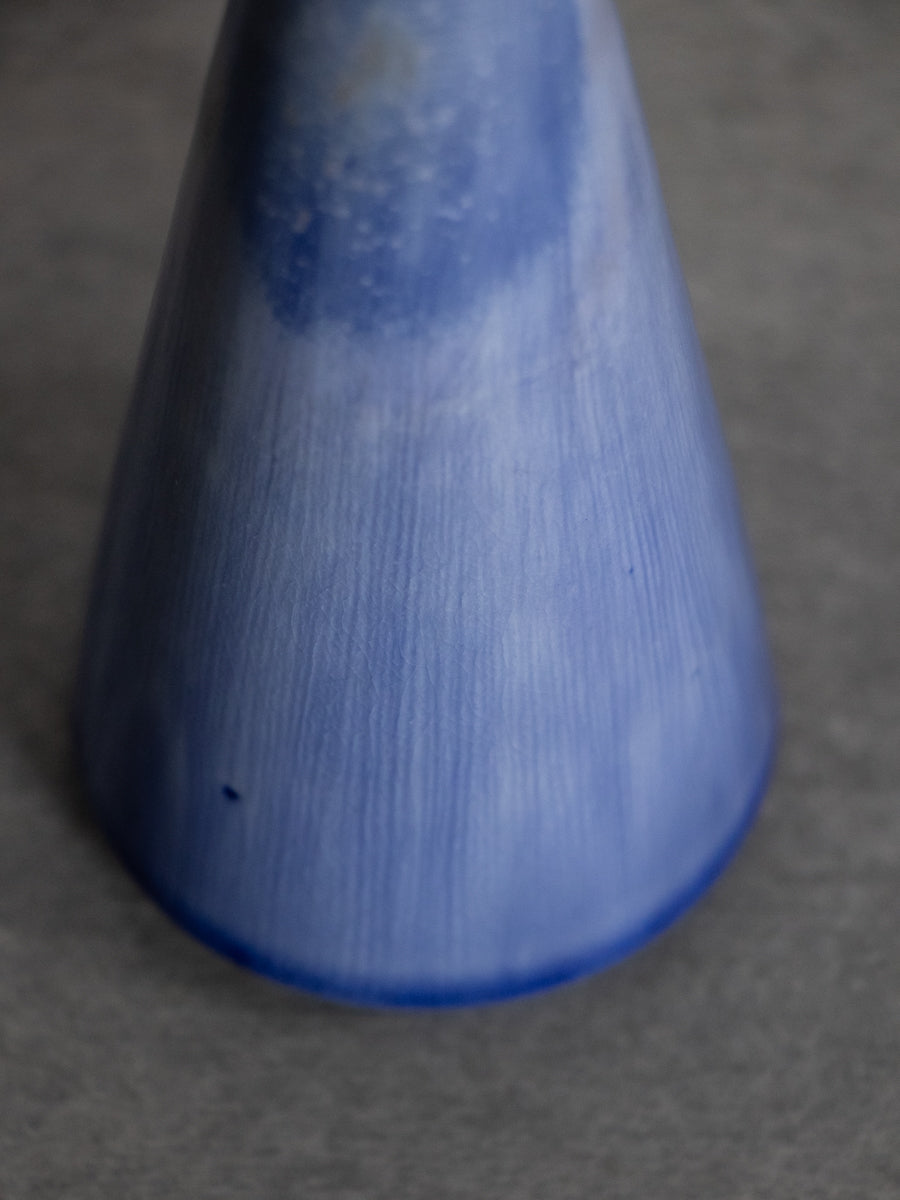 呉須流しトリュフ花瓶