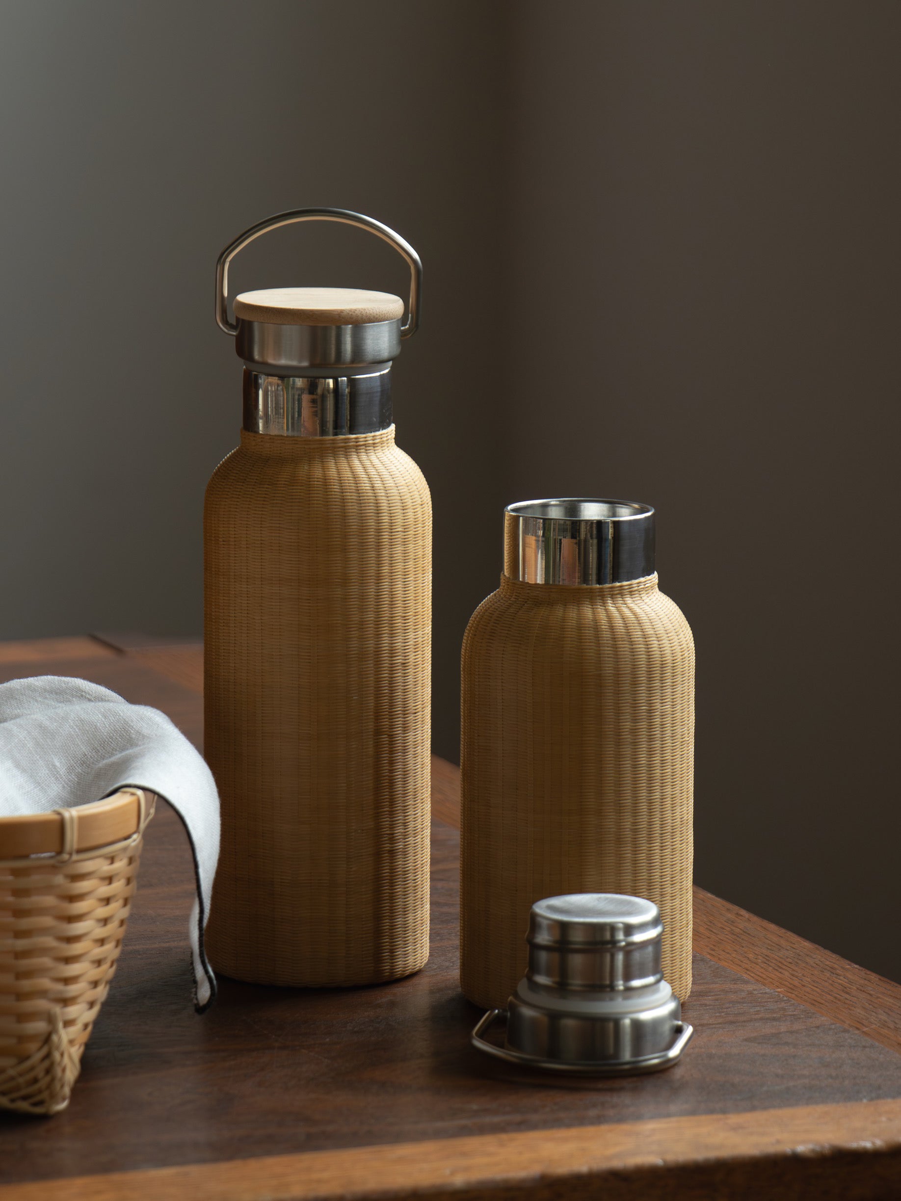 竹編み魔法瓶 500ml