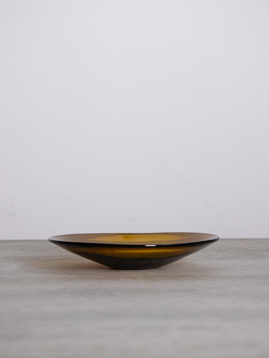 皿 (L) / Brown