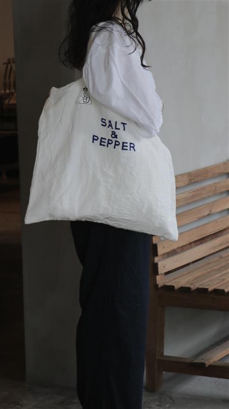 TOTE BAG:SALT&PEPPER