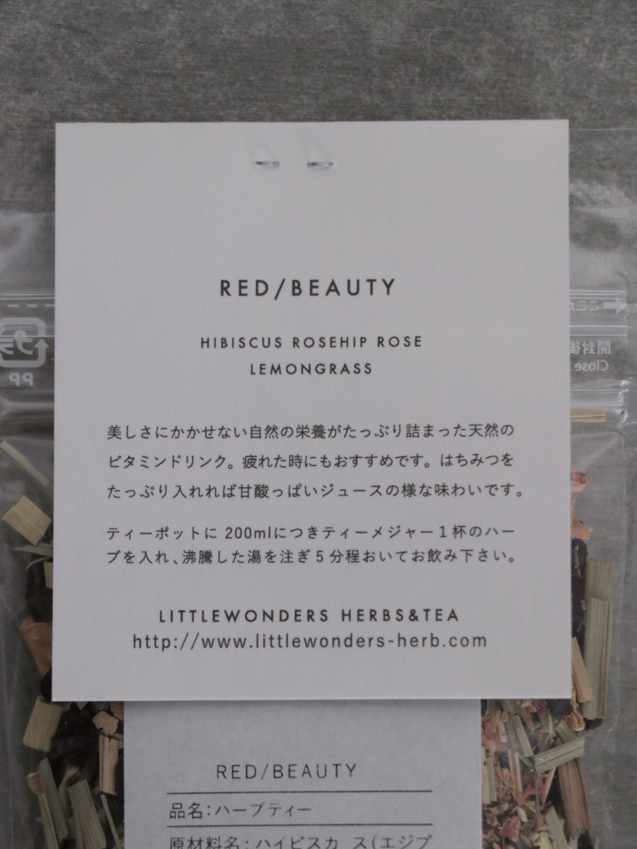RED / BEAUTY
