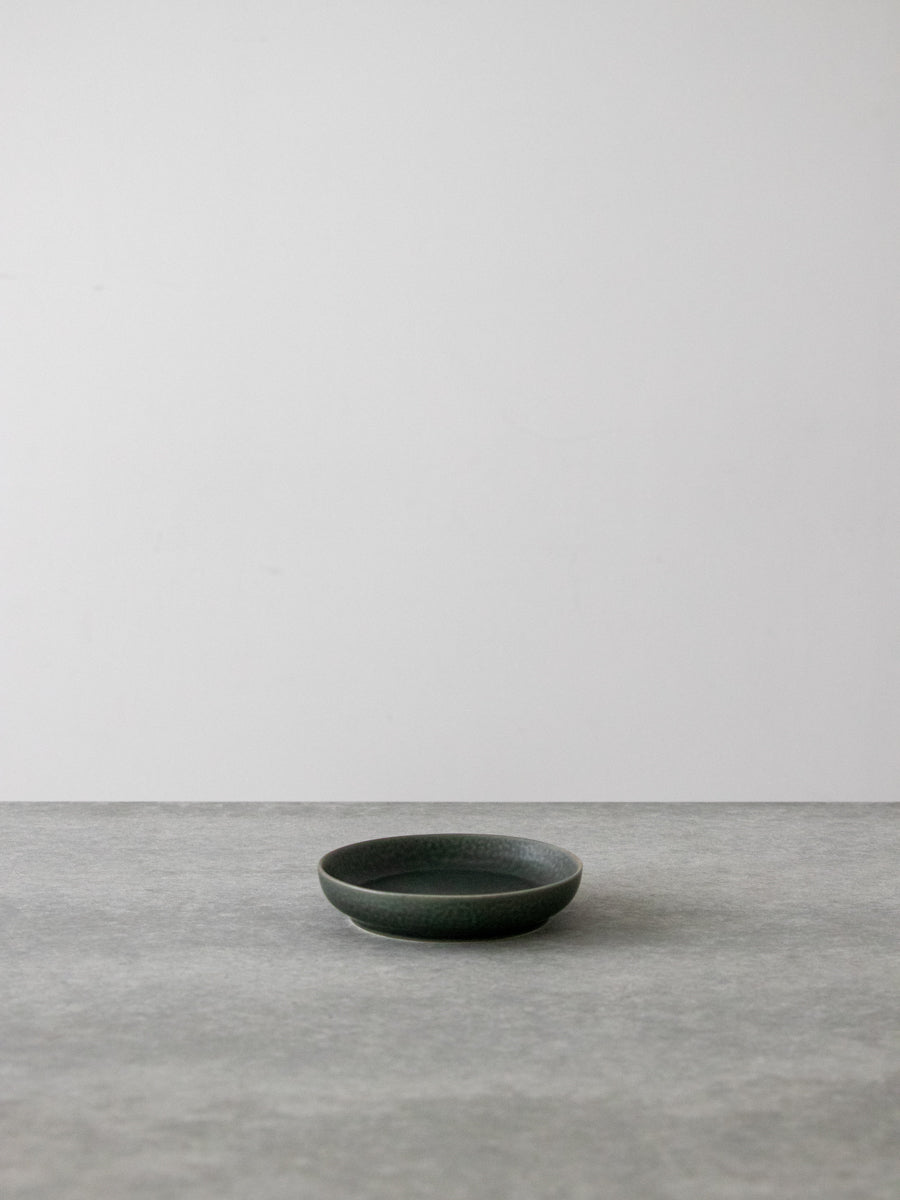 ReIRABO Round plate winter night gray S
