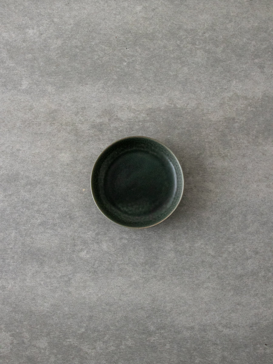 ReIRABO Round plate winter night gray S