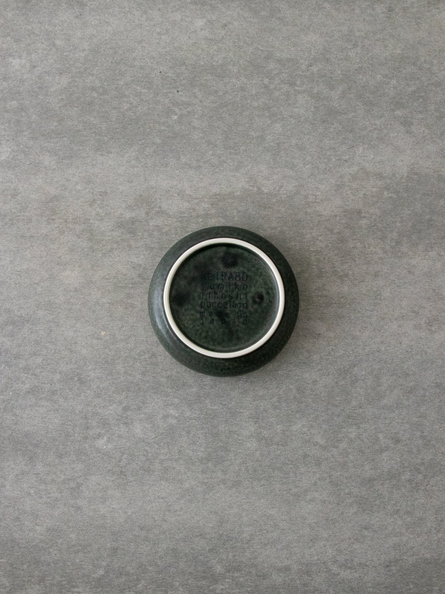 ReIRABO Round plate winter night gray S