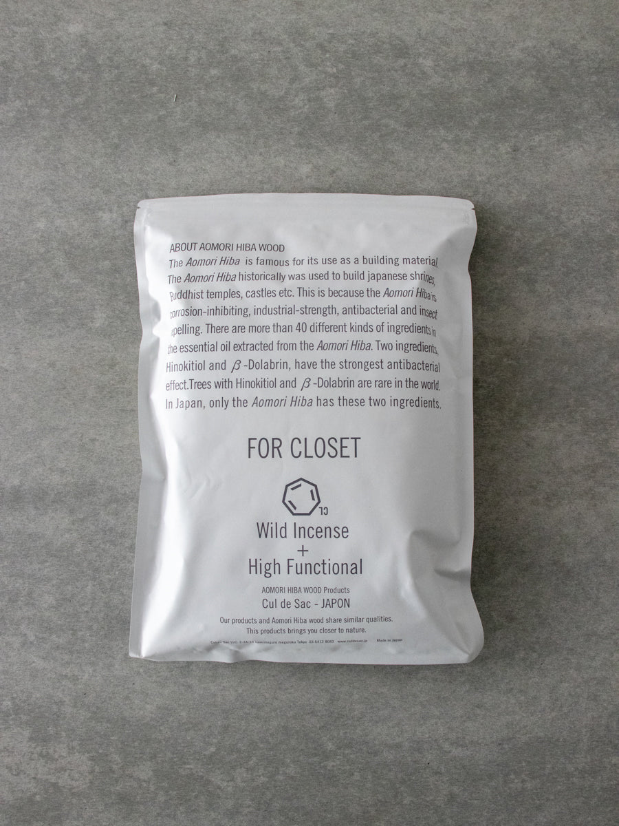 クローゼット用消臭・防虫材/FOR CLOSET 3BAGS