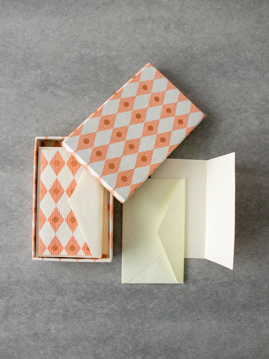 CARD SET / Chess copper
