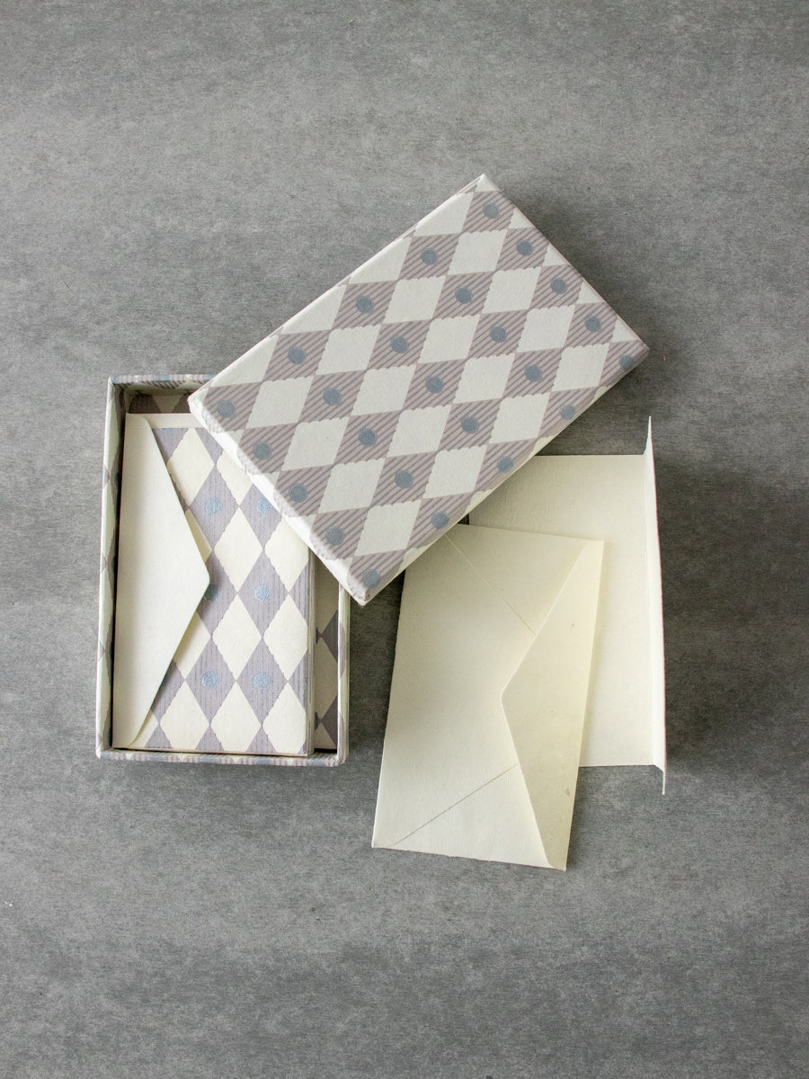 CARD SET / Chess silver