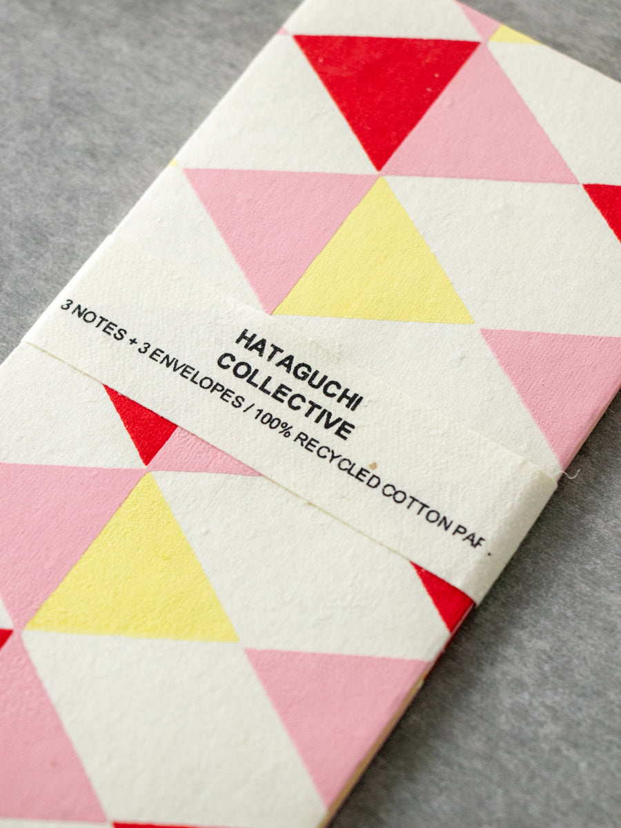 Large Envelope Set / Pierrot red mix