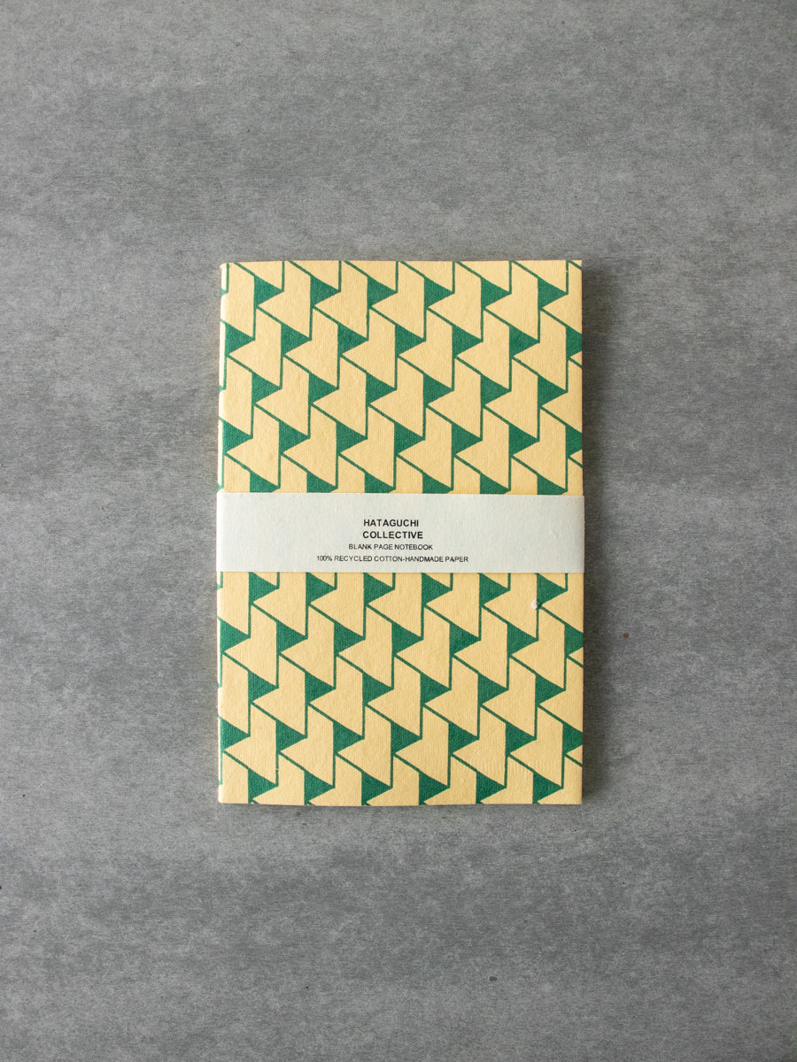 Saddle Stitch Note book / Jaipur green