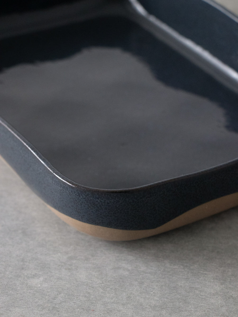 OVEN DISH MERCI N°10 / BLUE GREY