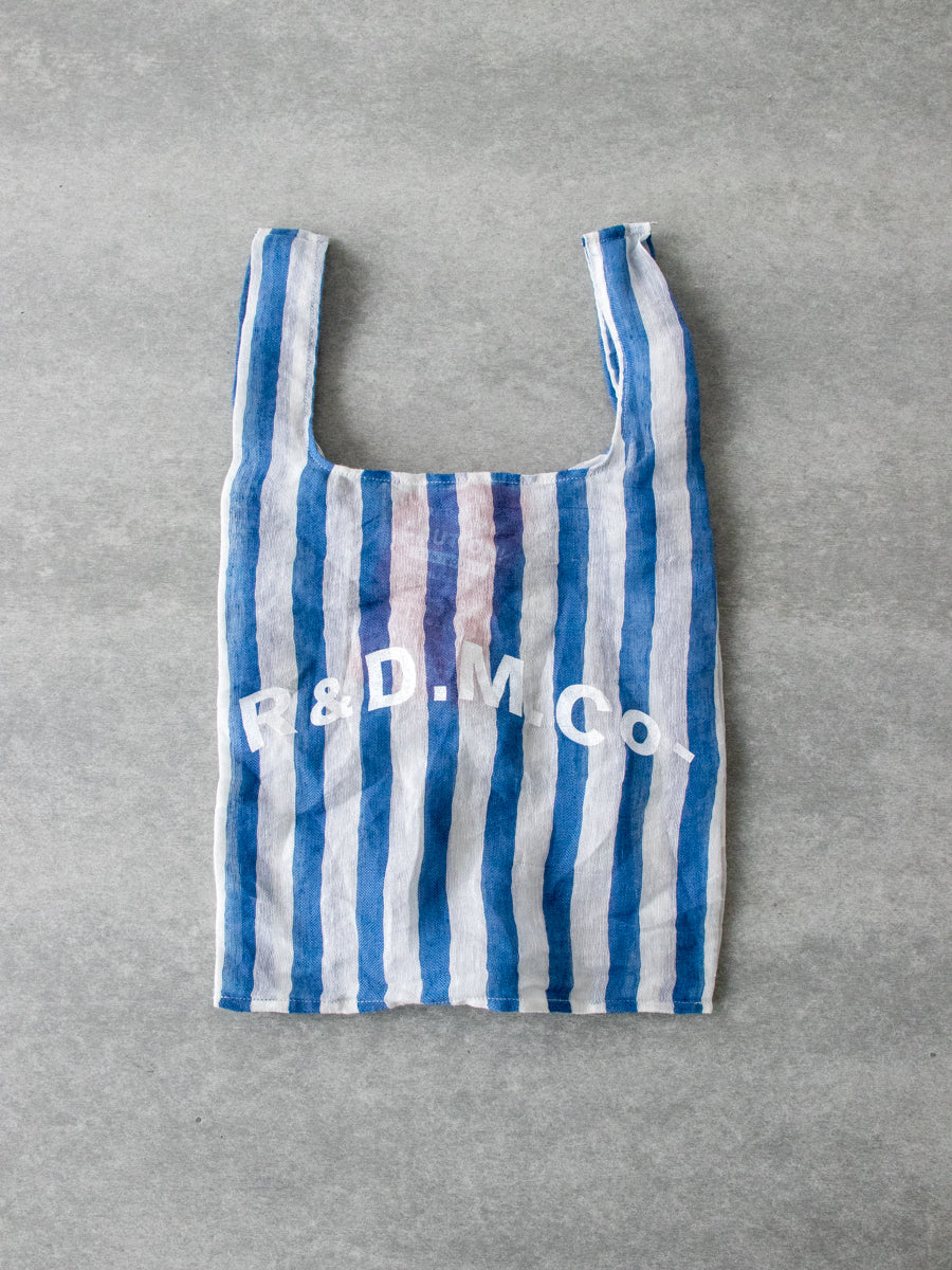 STEEL LINEN SHOPPING BAG C:Blue