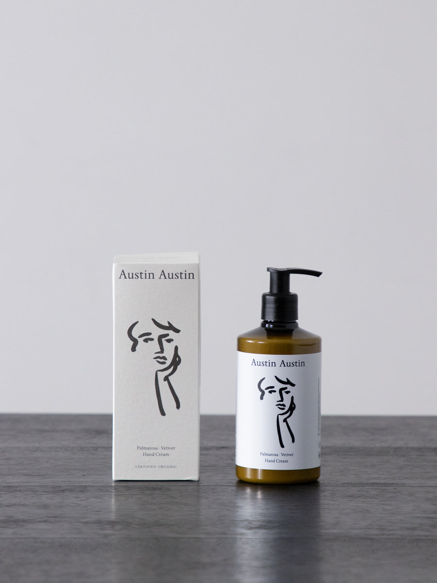 palmarosa & vetiver hand cream