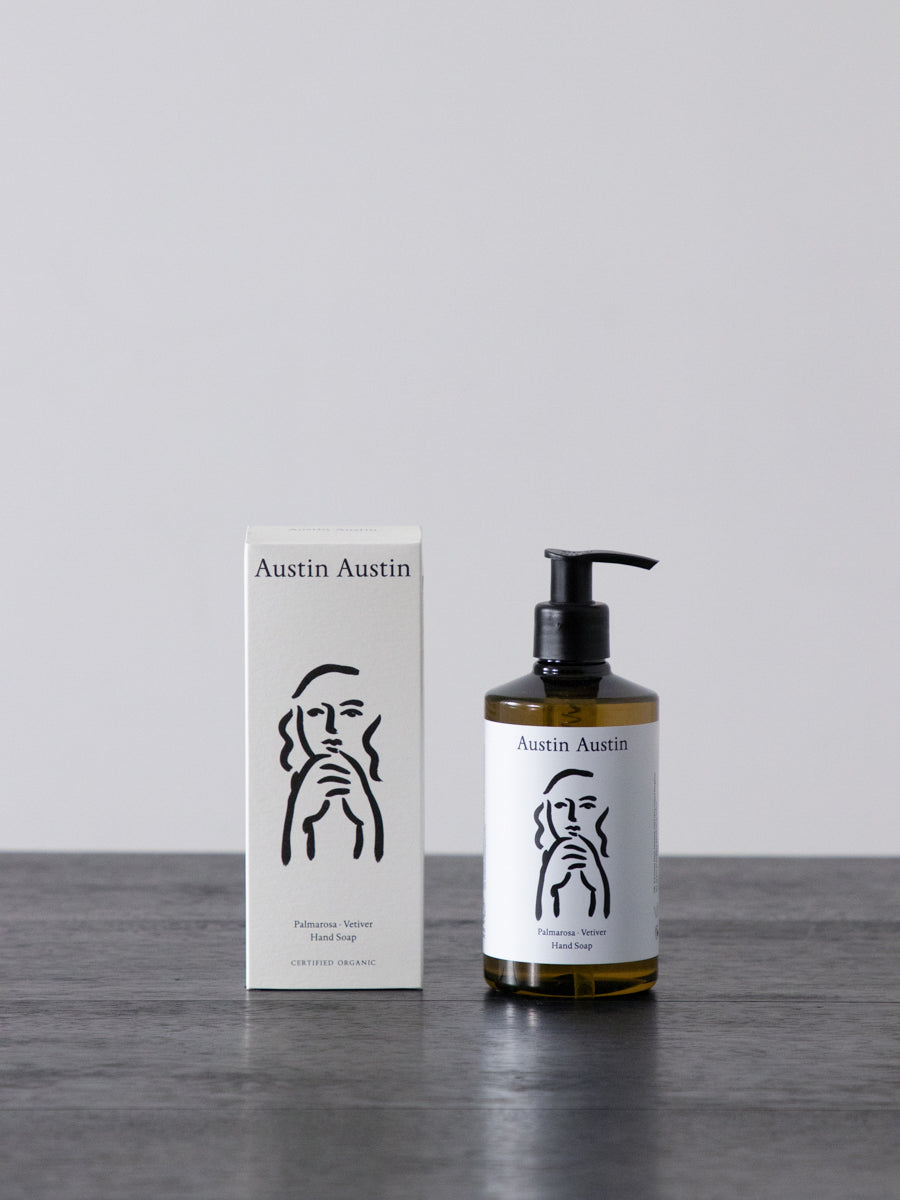 palmarosa & vetiver hand soap