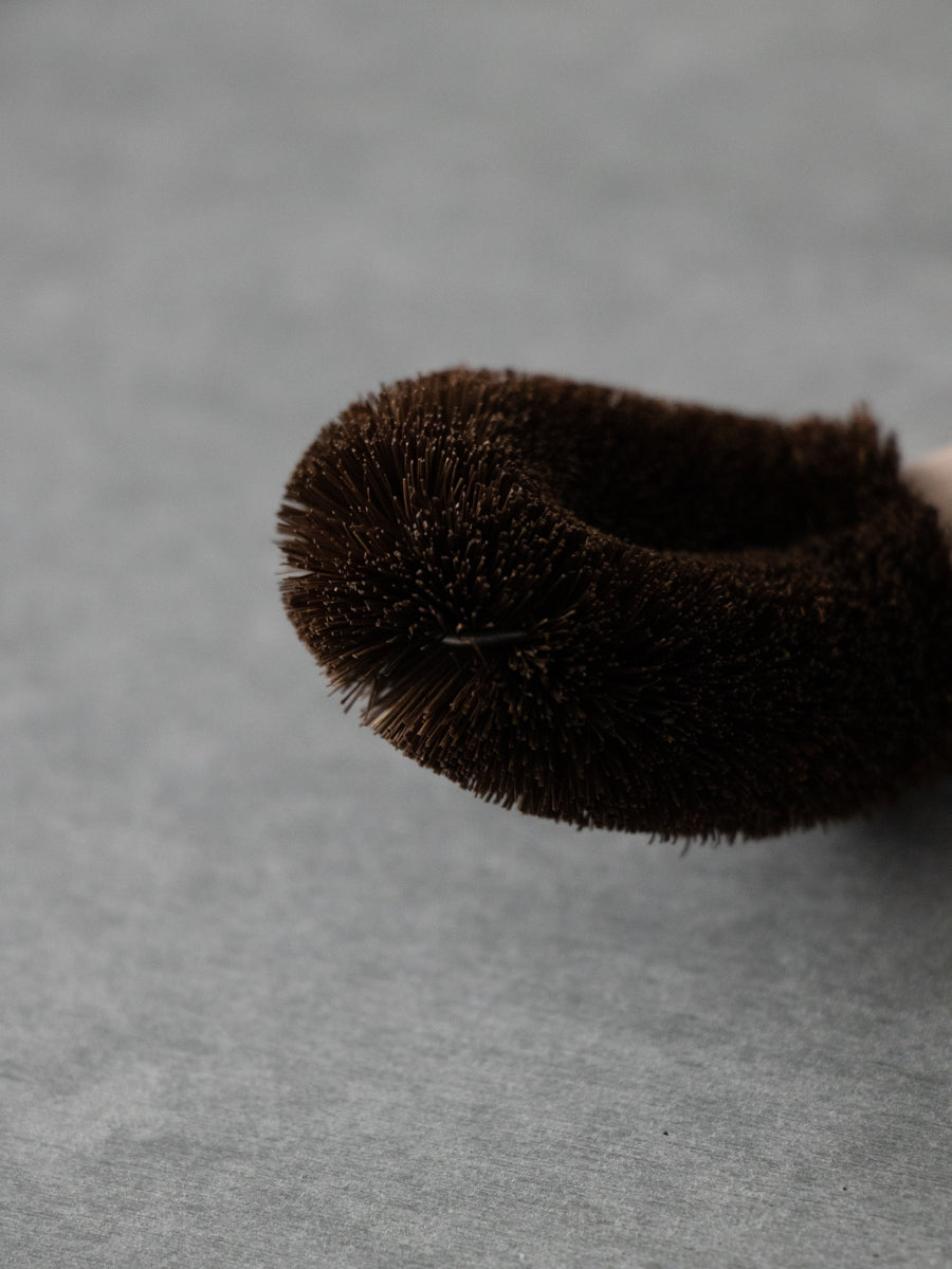 しゅろのやさしいたわし 急須用ブナ柄