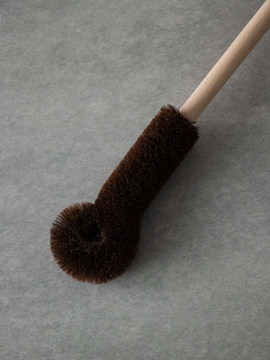 しゅろのやさしいたわし ポット用ブナ柄