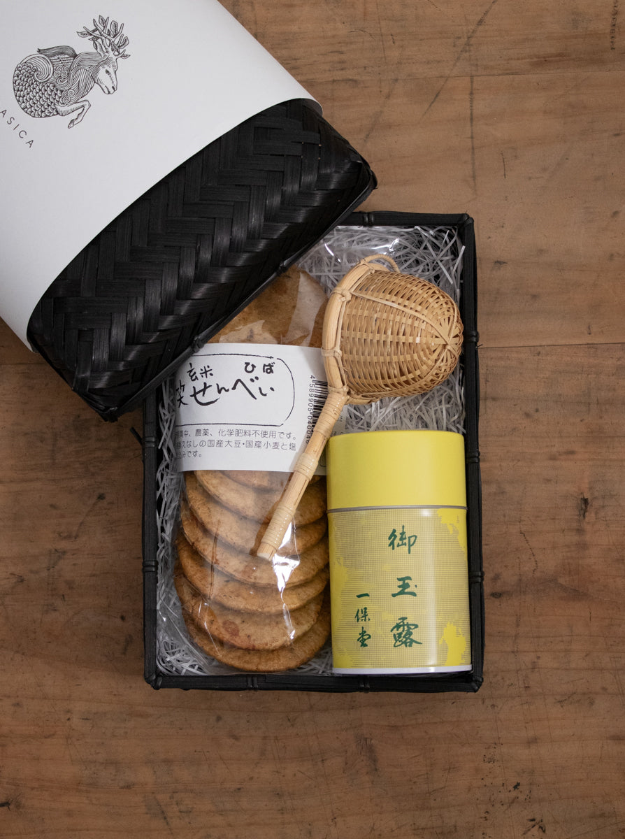 お茶とお茶請けセット