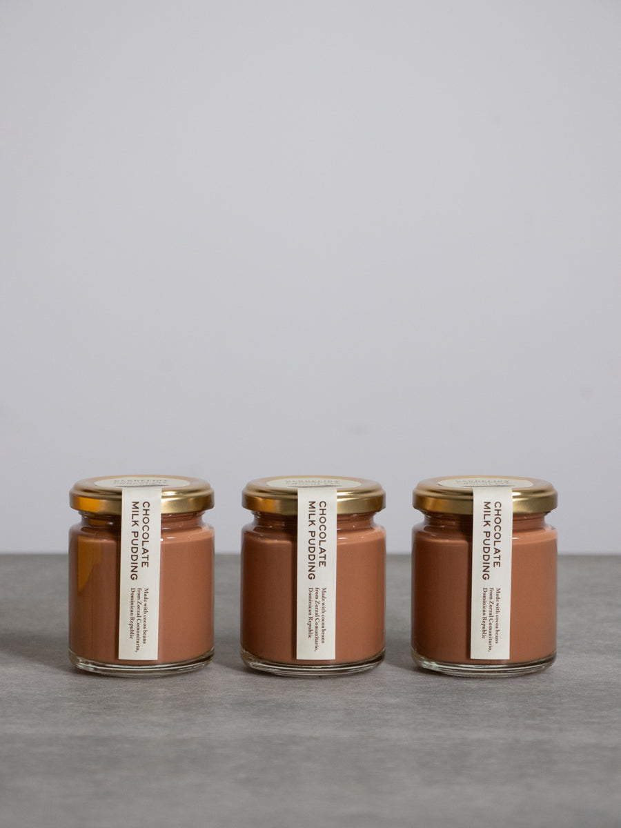 チョコレートミルクプリン3個セット