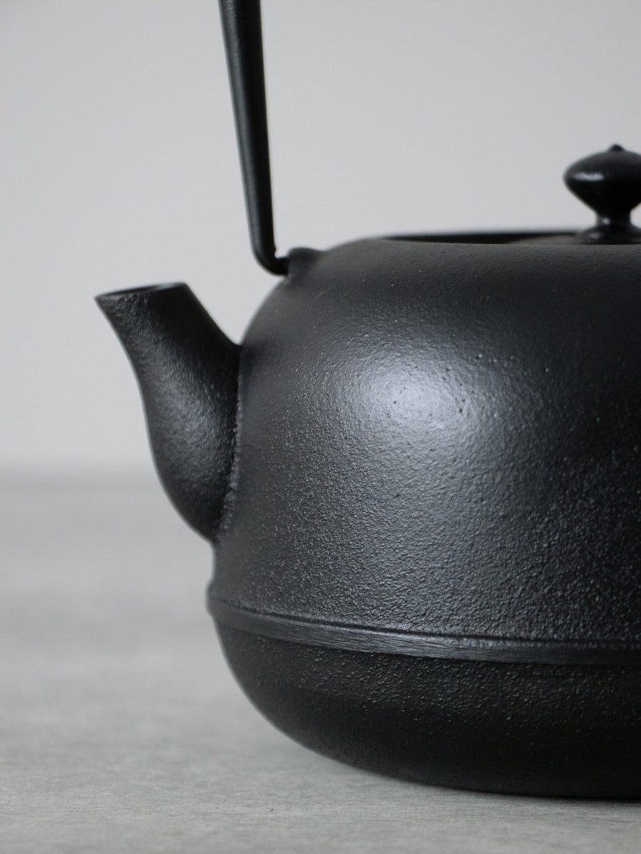 水沢姥口鉄瓶 小