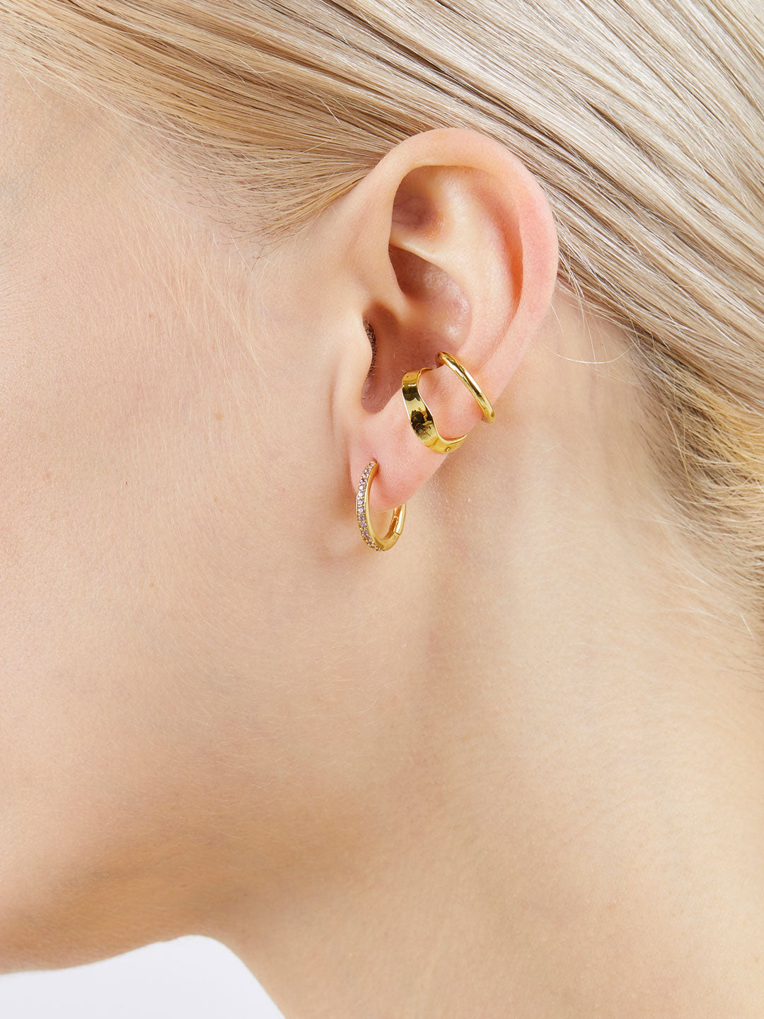 Ripples Ear Cuff  Gold HP *