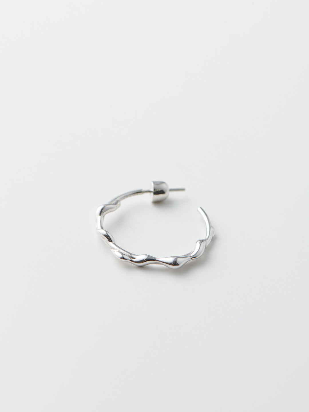 Nuri 25 Hoop Silver HP