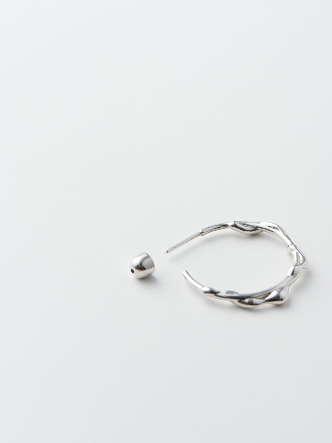 Nuri 25 Hoop Silver HP