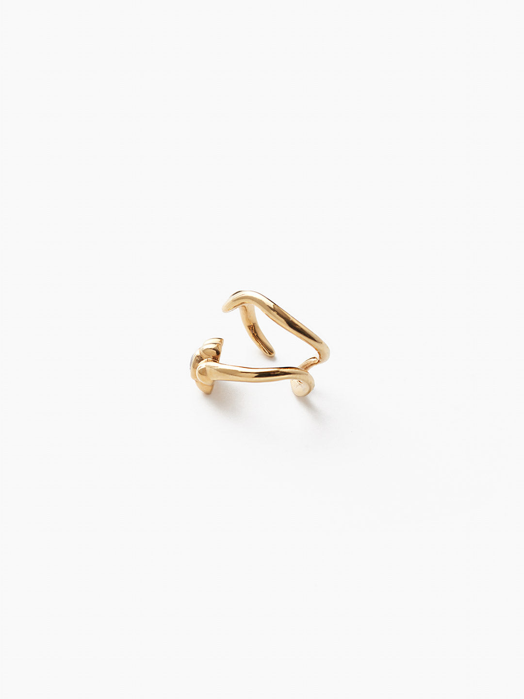 Meadow Earcuff Goldplated Silver